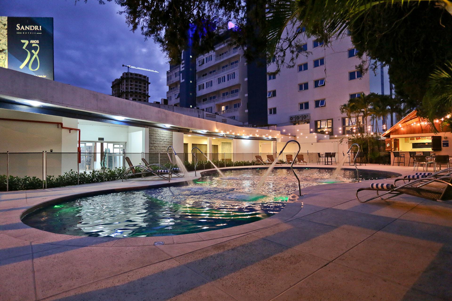Sandri Palace Hotel Itajai Exterior photo